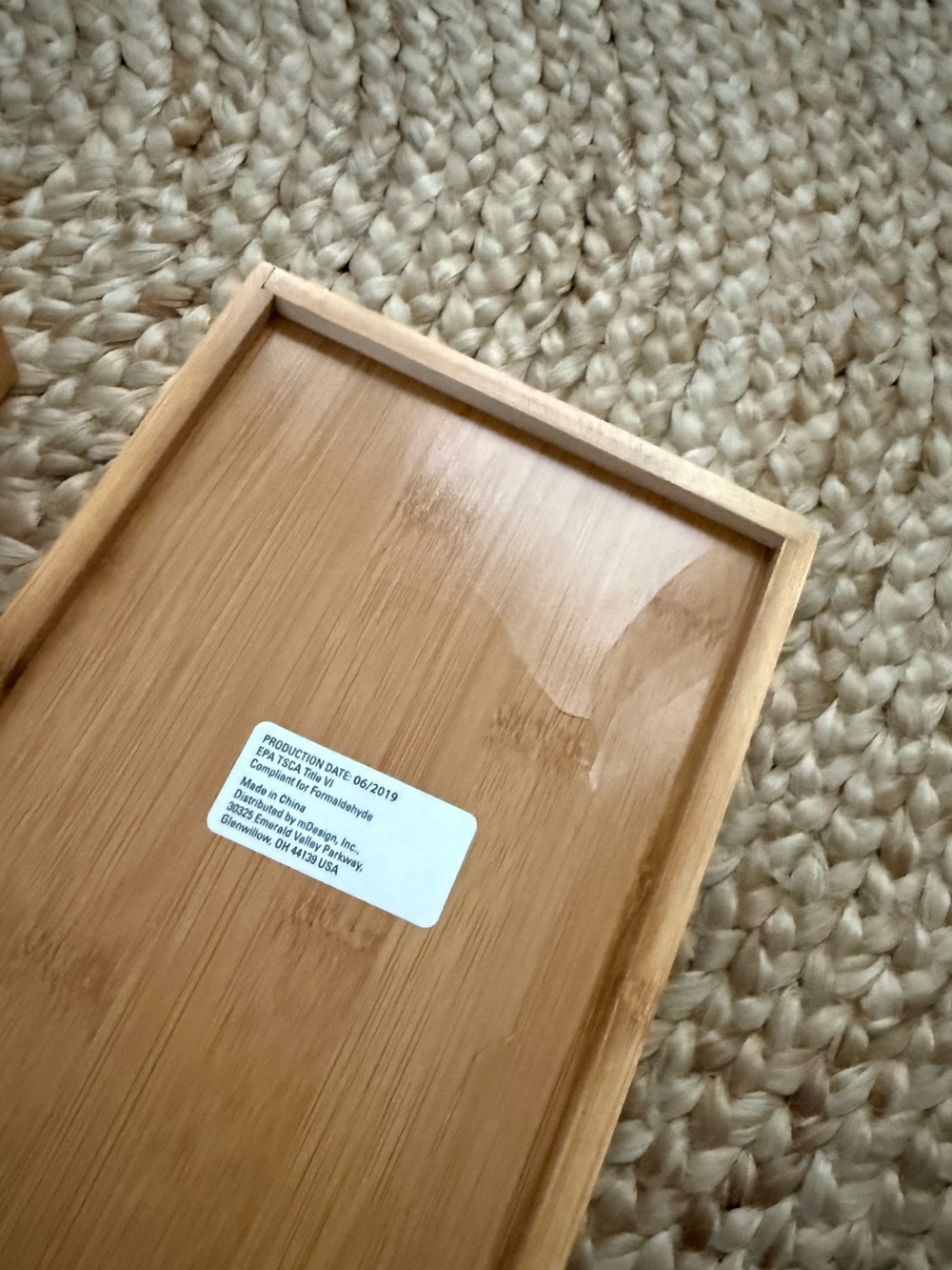 Bamboo Storage Trays - Picture 3 of 6